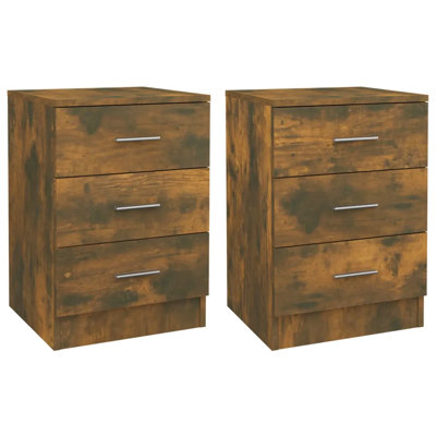 3 Drawer Bedside Table