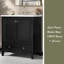 Meuble-lavabo 30 po avec lavabo-429226481