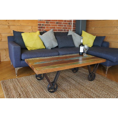 Hashmi Solid Wood Four Leg Coffee Table