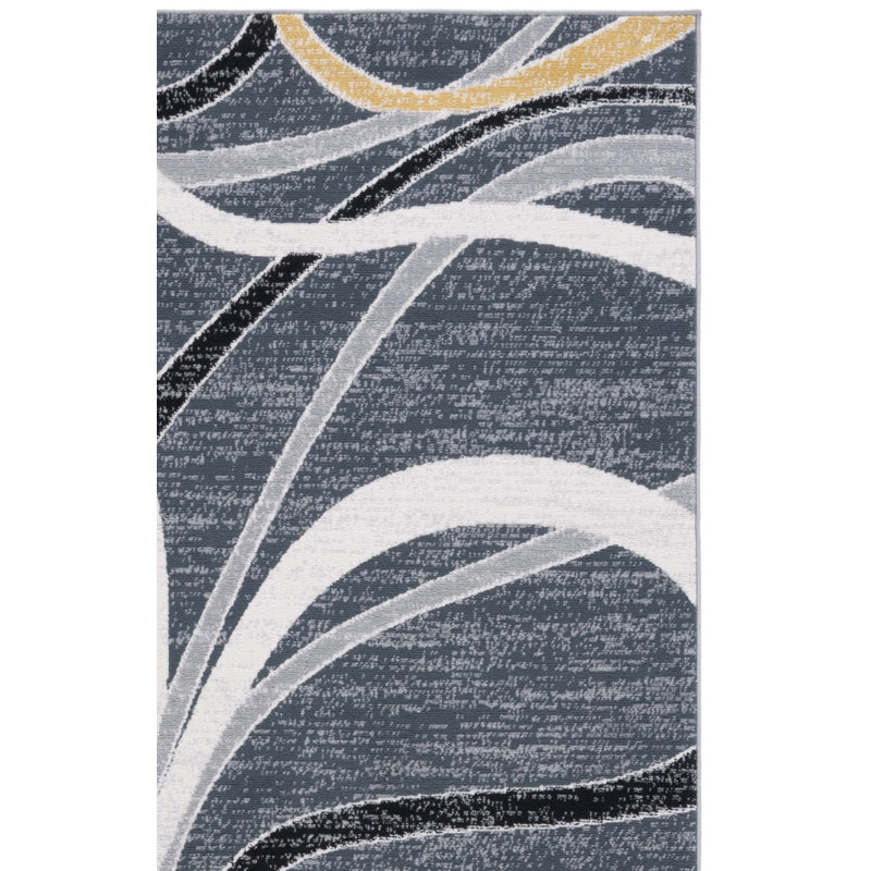 Garside Performance Abstract Rug, Rectangle 5'3" x 7'6"
