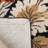 Emrick Hand Hooked Wool/Cotton/Latex Floral Rug in Black-19269613