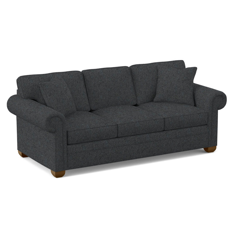 Main Street Upholstered 85'' Sleeper Sofa, Ian Lagoon, Navajo