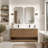 Anelie 72" Freestanding Bathroom Vanity Oak