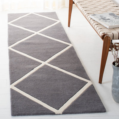 Teresita Hand Tufted Wool Geometric Rug