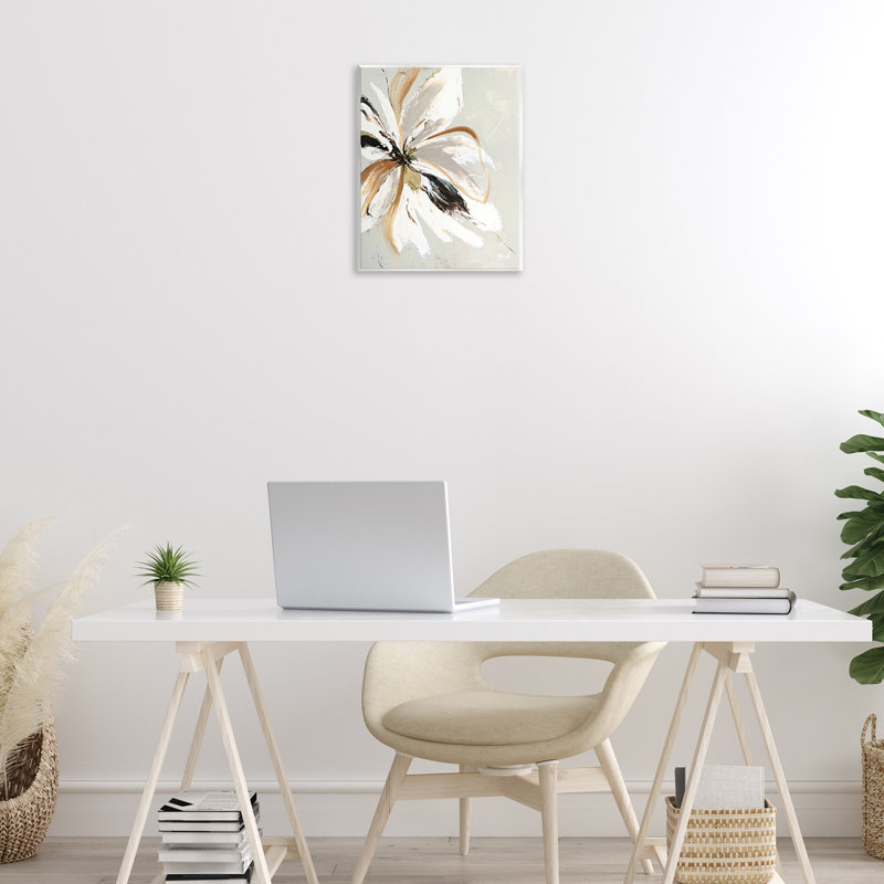 Plaque murale expressive Cornelia Flower, design par Design Fabrikken