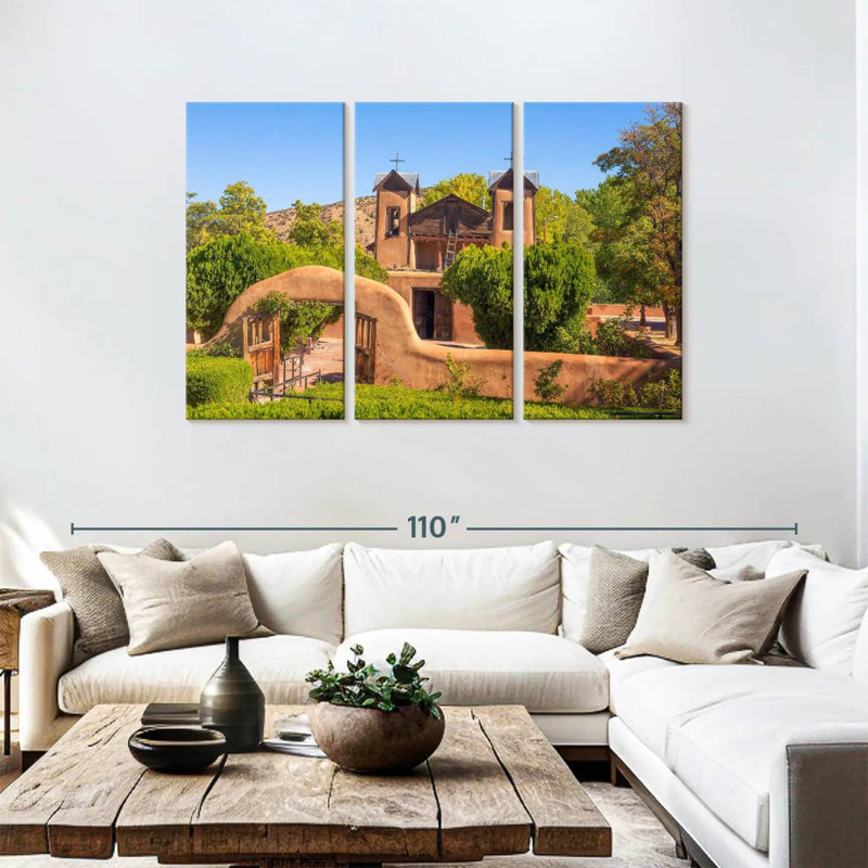 Santuario De Chimayo, 48" H x 74" W