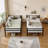 Bunk Bed with Ladder and Guardrail