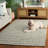 Metro 810 Hand Tufted 80% Wool; 20% Cotton Striped Rug-1456437974