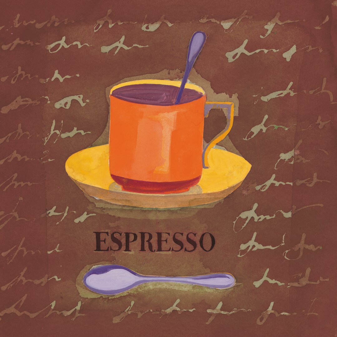 Leinwandbild Espresso von Beth Grove