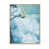 Toile avec cadre flottant brun