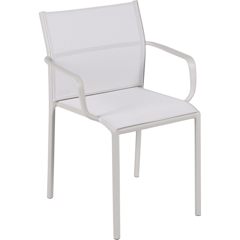 Cadiz Outdoor Dining Armchair, Clay Gray