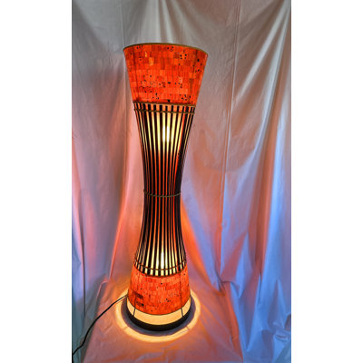 Handmade Glass Floor Lamp