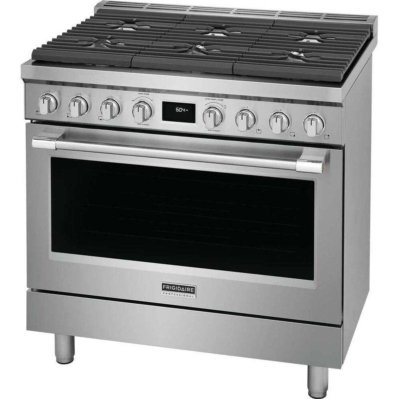 Frigidaire Professional 36" Dual-Fuel Freestanding Range