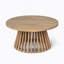 Table basse de patio en bois d'acacia