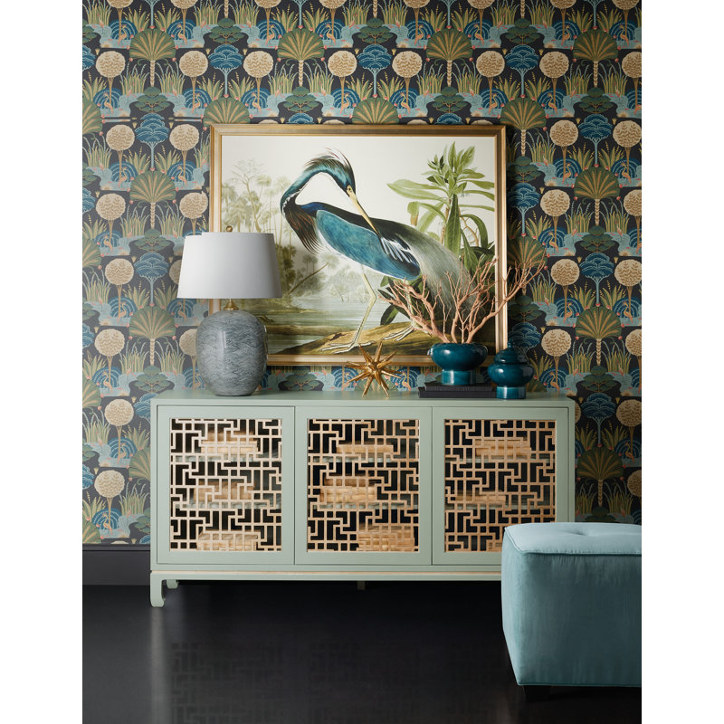 Commerce and Market Trellis Enertainment Credenza
