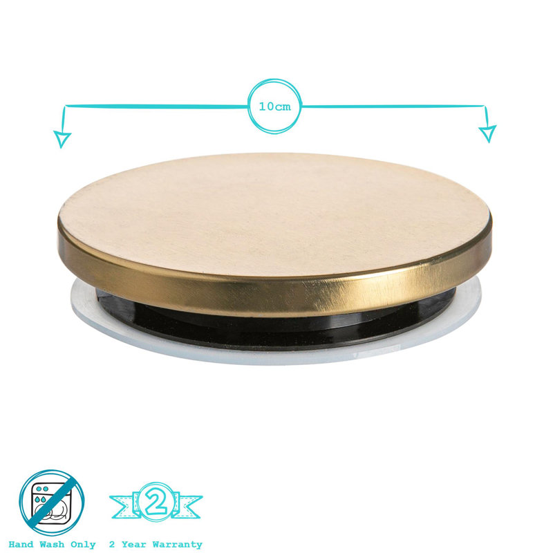 Argon Tableware Metal Lid, Gold