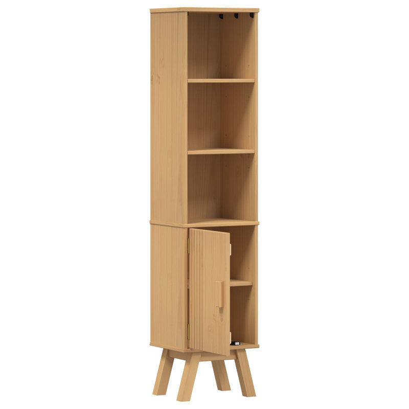 Solid Wood Bathroom Cabinet