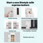 Package Delivery Boxes For Outside, Metal Parcel Drop Box, Large Package Drop Boxes, Anti-theft Parcel Mailbox With Coded Lock, Waterproof Parcel Storage Box For House