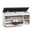 Ohlson Polyester Upholstered Storage Bench-1519795631