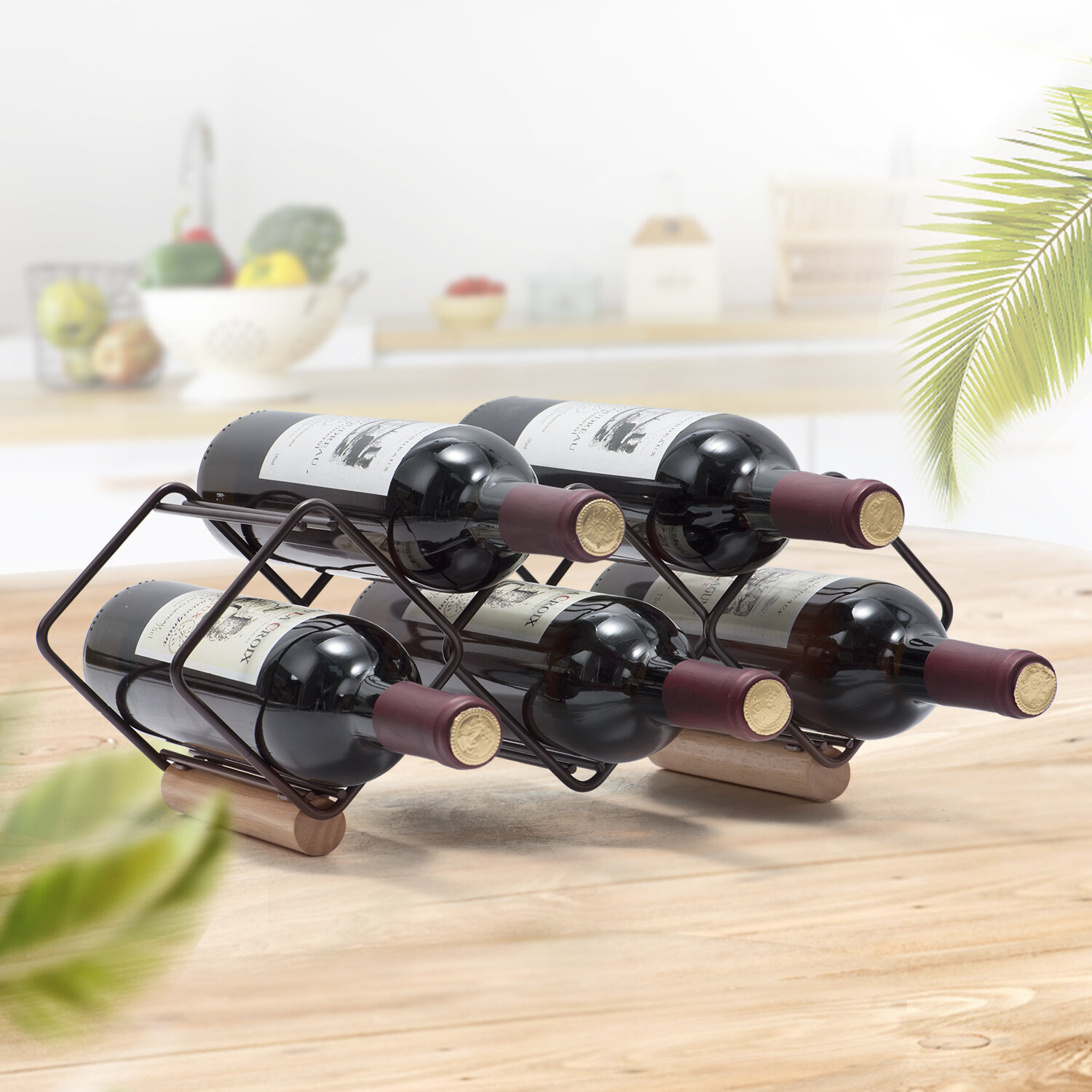 5 bottle wine rack new arrivals