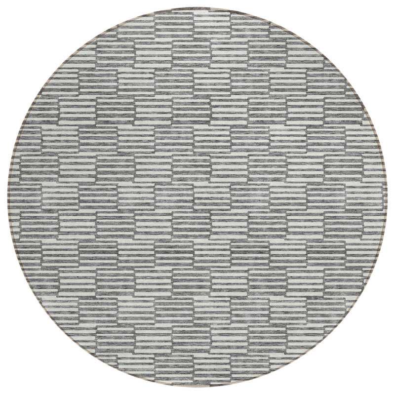  Maliana Area Rug, Round 8'