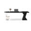 Bureau en bois massif, bureau en acrylique-130833516