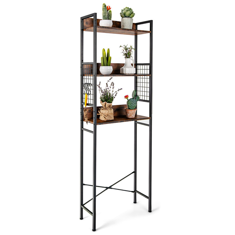 Rangement au-dessus de la toilette l 23,5 po x H 68 po x P 9,5 po Muneera