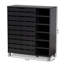24 Pair Shoe Storage Cabinet