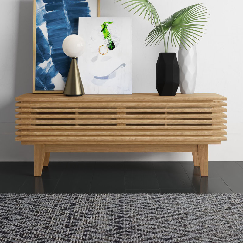 Render 46" TV Stand, Oak