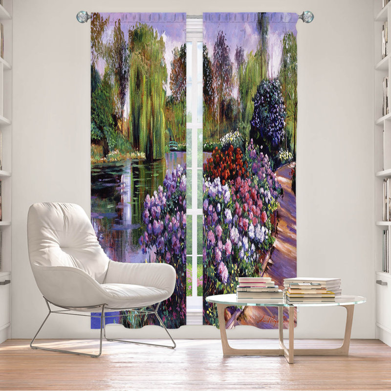 Rideau simple obscurcissant avec passe-tringle Delaughter, L 20 po x L 52 po