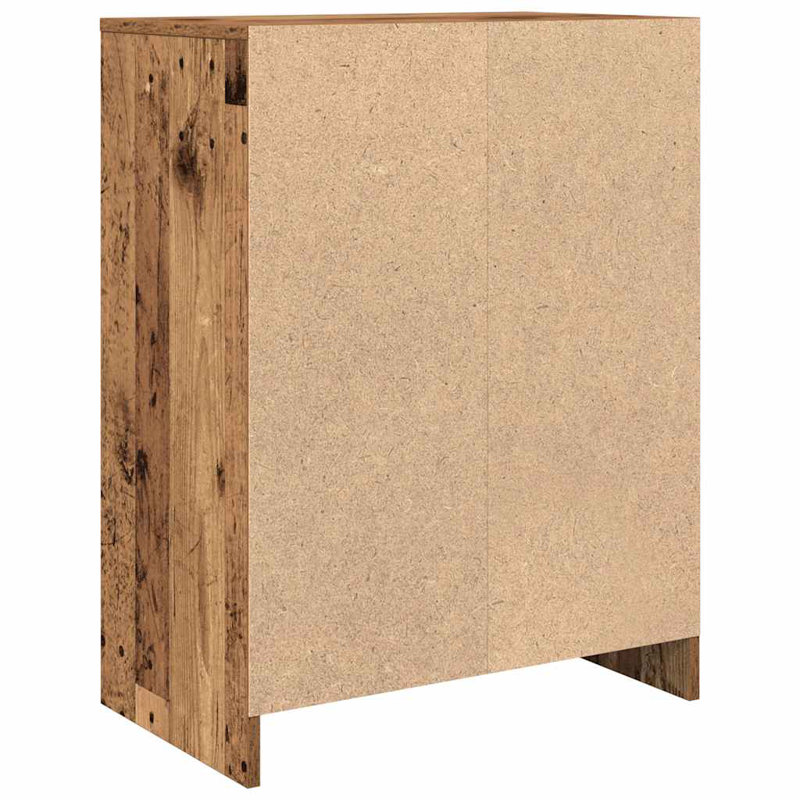Sideboard 57X34x76 Cm Engineered Wood, Old Wood