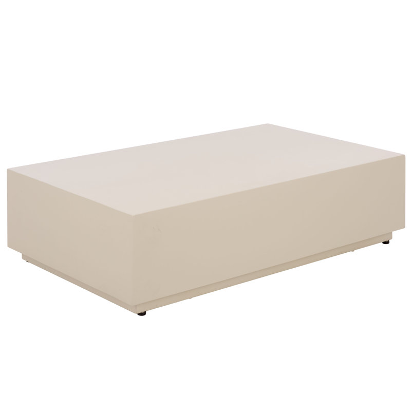 Aurielle Rectangle Coffee Table, Ivory