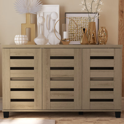 Millan 16 Pair Shoe Storage Cabinet