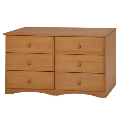 Commode double 6 tiroirs Alayna