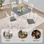 Solid Wood Top Dining Set