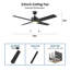 Ventilateur de plafond 52 po-1311448514