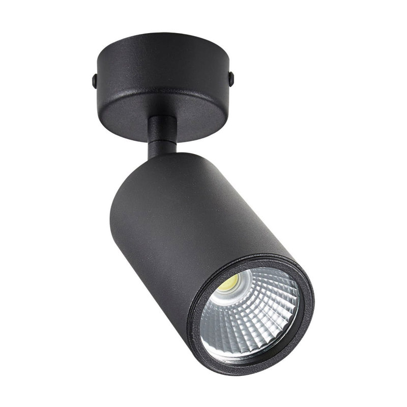 Daviti Semi Flush Mount, Black