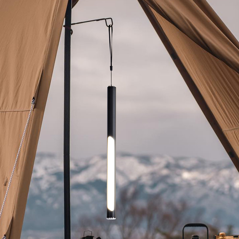Lampe de bureau noire sans fil à DEL, commande tactile à intensité variable rechargeable avec support pour téléphone, Noir