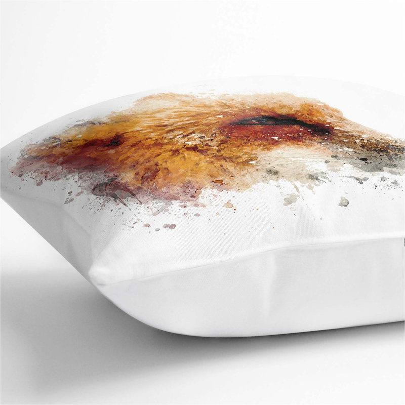 Square Cushion, White, 55cm H x 55cm W x 20cm D