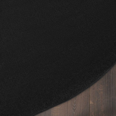 Tapis intérieur / extérieur noir Mullican Sandy