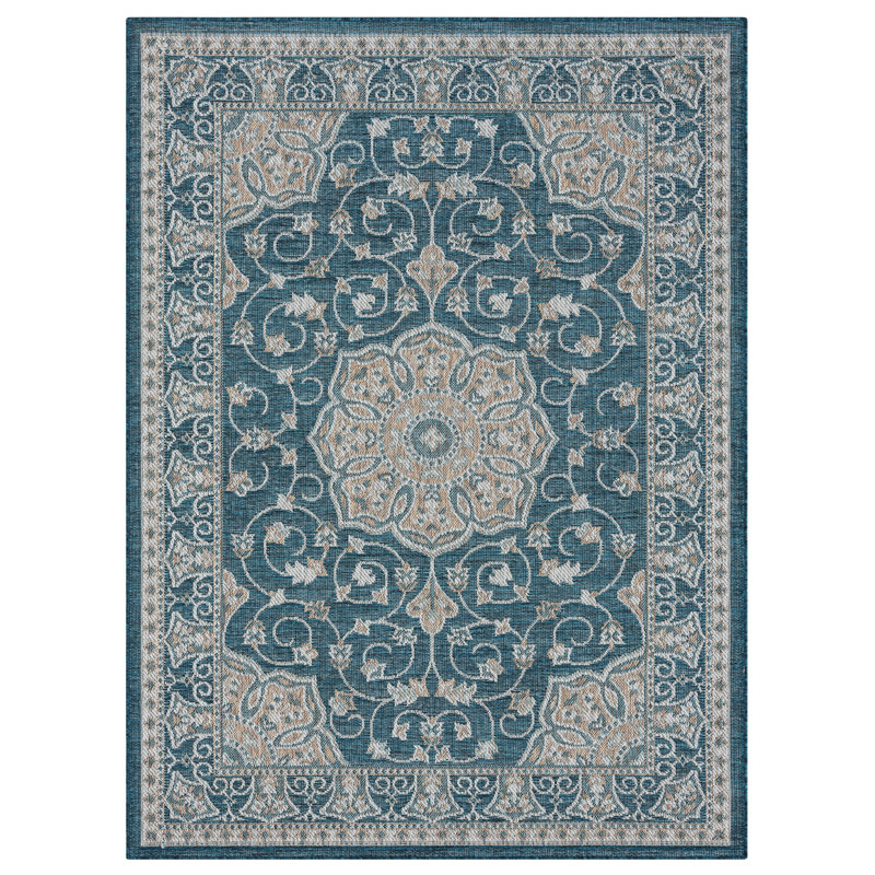 Horatius Flatweave Indoor Rug, Rectangle 5' x 6'11"