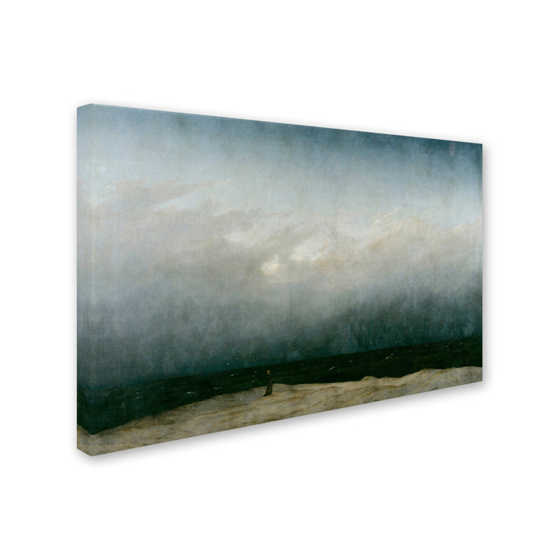« monk », reproduction sur toile tendue, 16 po x 24 po