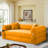 Boneless Convertible Sleeper Sofa Bed with Cylindrical Pillow, Corduroy Folding Mattress Couch, Floor Sofa Sofa-in-a-Box, No Installation & Easy to Transport, Deep Seat-418809709-433363142
