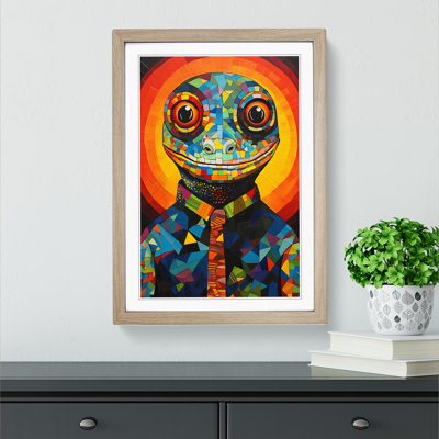 Gecko Constructivism - Framed Print