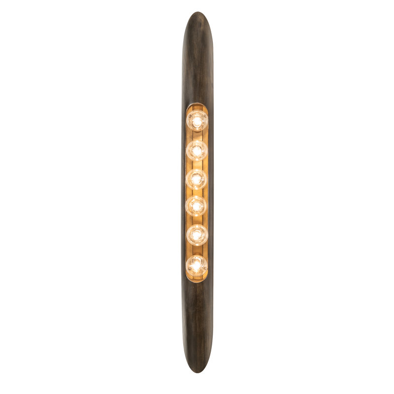 6 - Light LED Flush Mounted Sconce