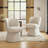 Upholstered Swivel Dining Chair-1947745924