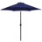9FT Patio Market Umbrella with Push Button Tilt and Crank,Navy Blue-1063744204