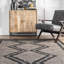 Cuir naturel Touffeté à la main de style sud-ouest/Tapis décoratif brun-548205597