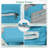 9 Pcs Outdoor Patio Cushions Covers With 4 Size，Covers Only-1534478238
