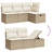 Vidaxl Garden Sofa Set PE Rattan Moderate Modular